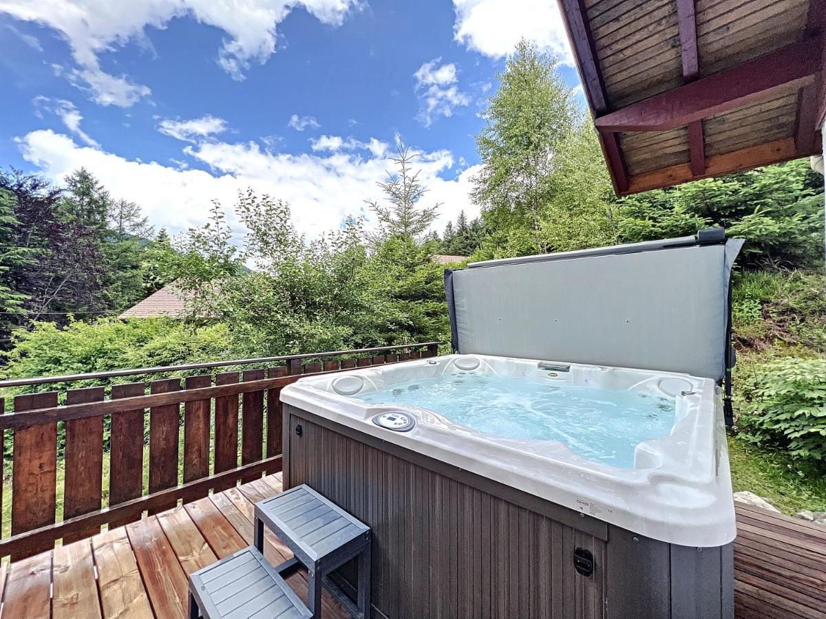 Les Cimes Blanches Cledicihome Chalet 10 Pers Spa & Grand Terrain 4 Minutes Des Pistes Ла Брес Екстериор снимка